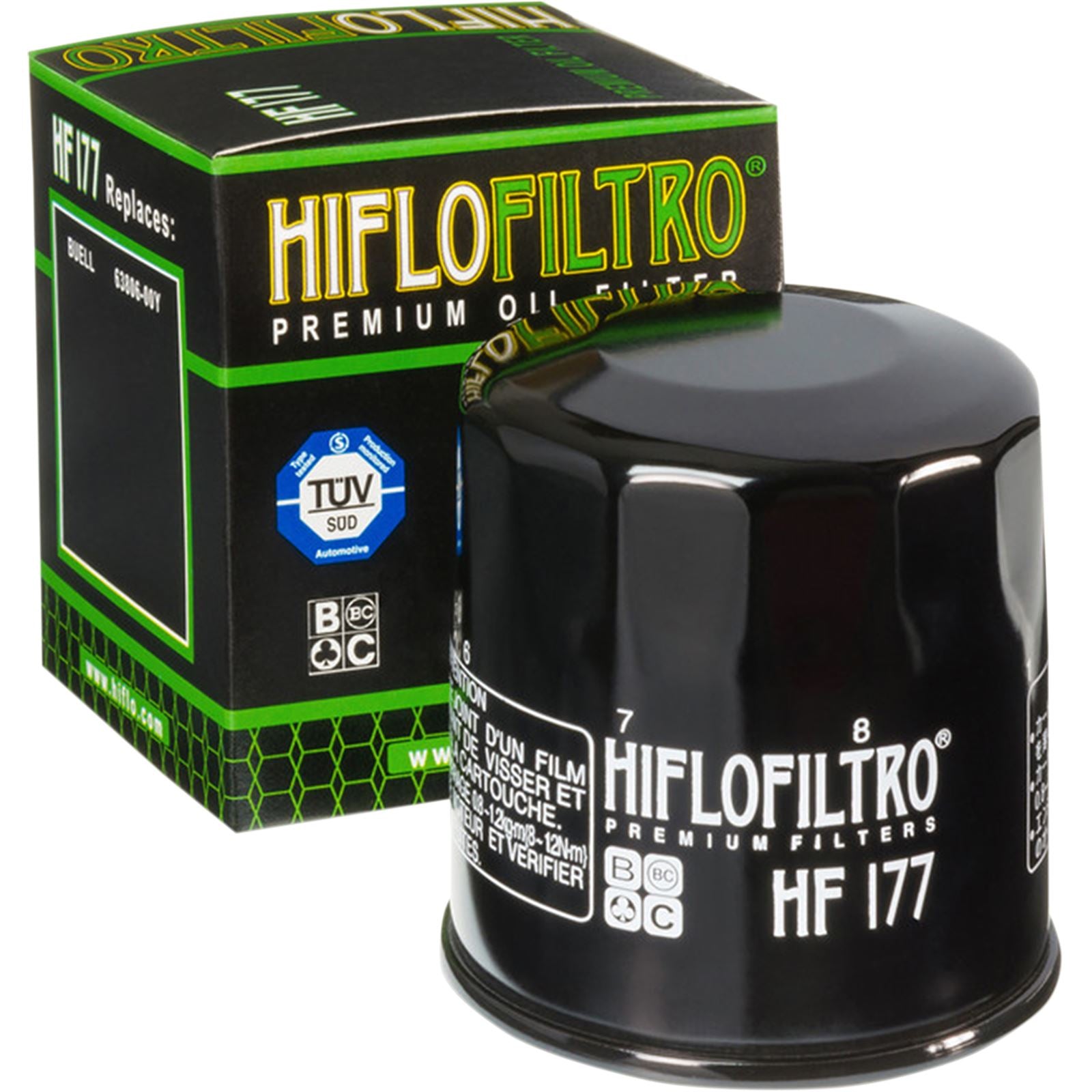 Hiflofiltro Oil Filter [MPN: HF177]_393076