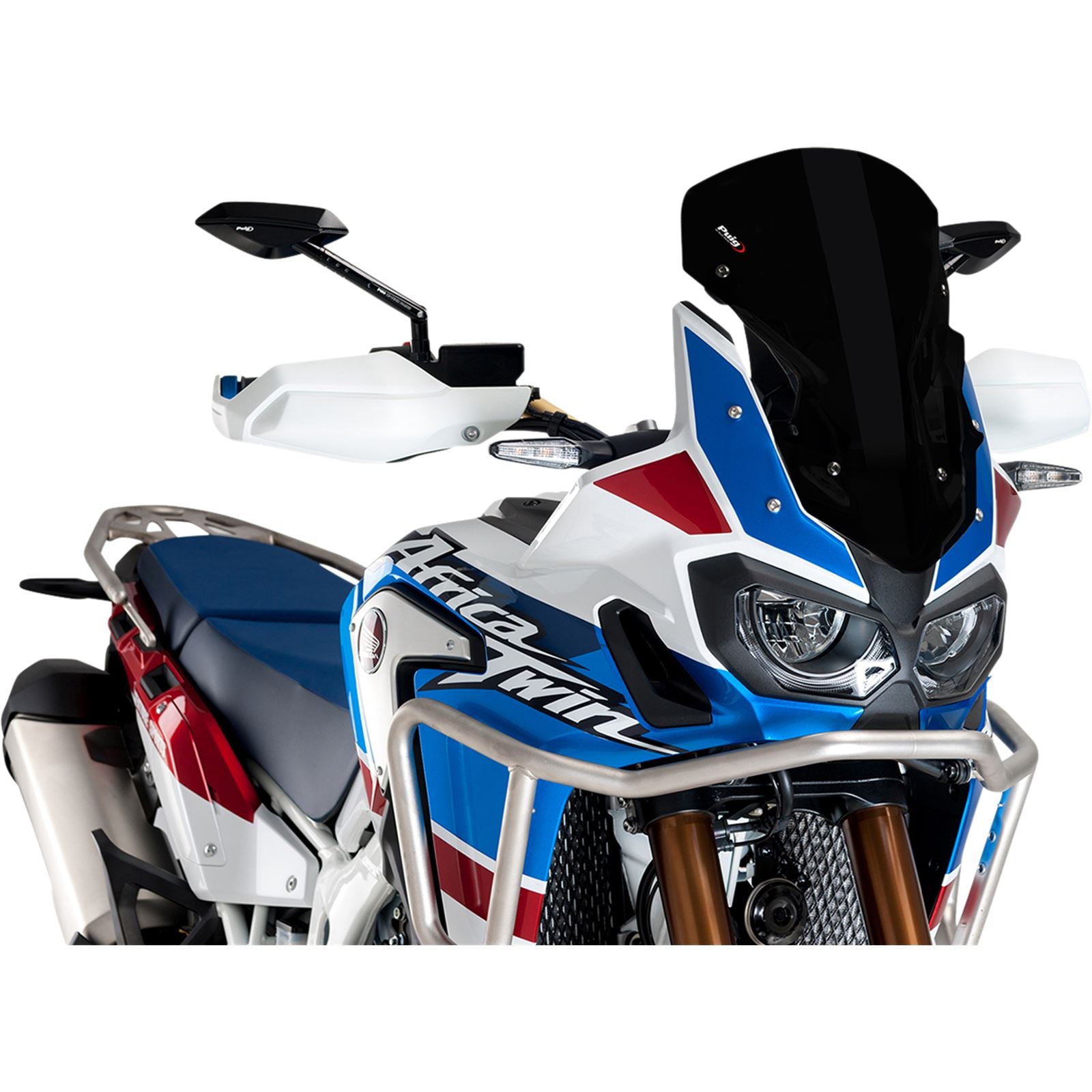 Puig Racing Windscreen - Black for Honda [MPN: 8904N]_461437