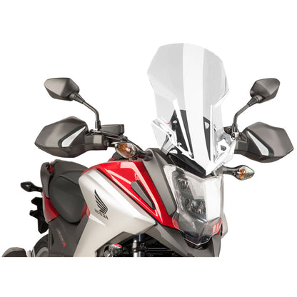 Puig Touring Windscreen - Clear for Honda NC750X 8910W_37134
