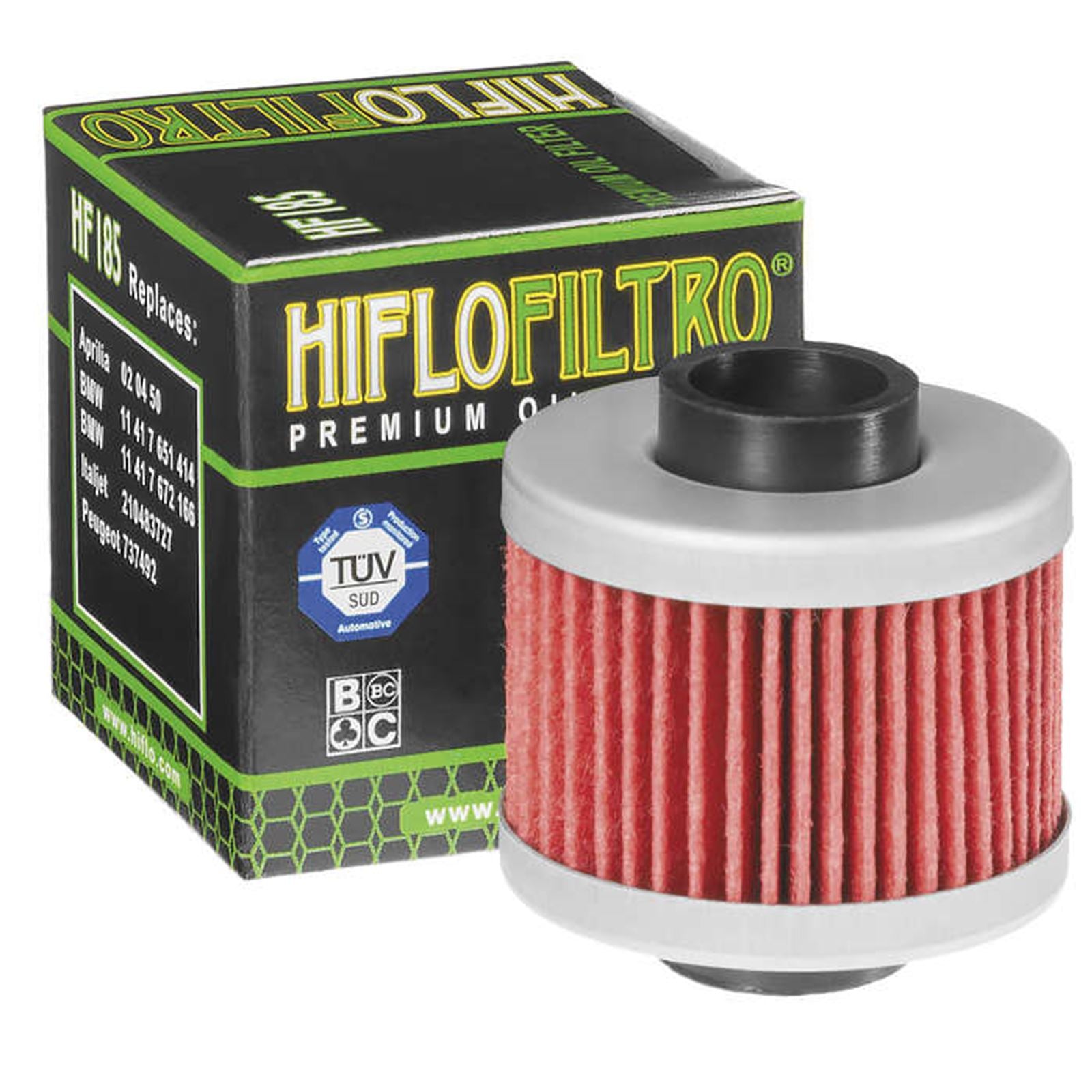 Hiflofiltro Oil Filter [MPN: HF185]_37253