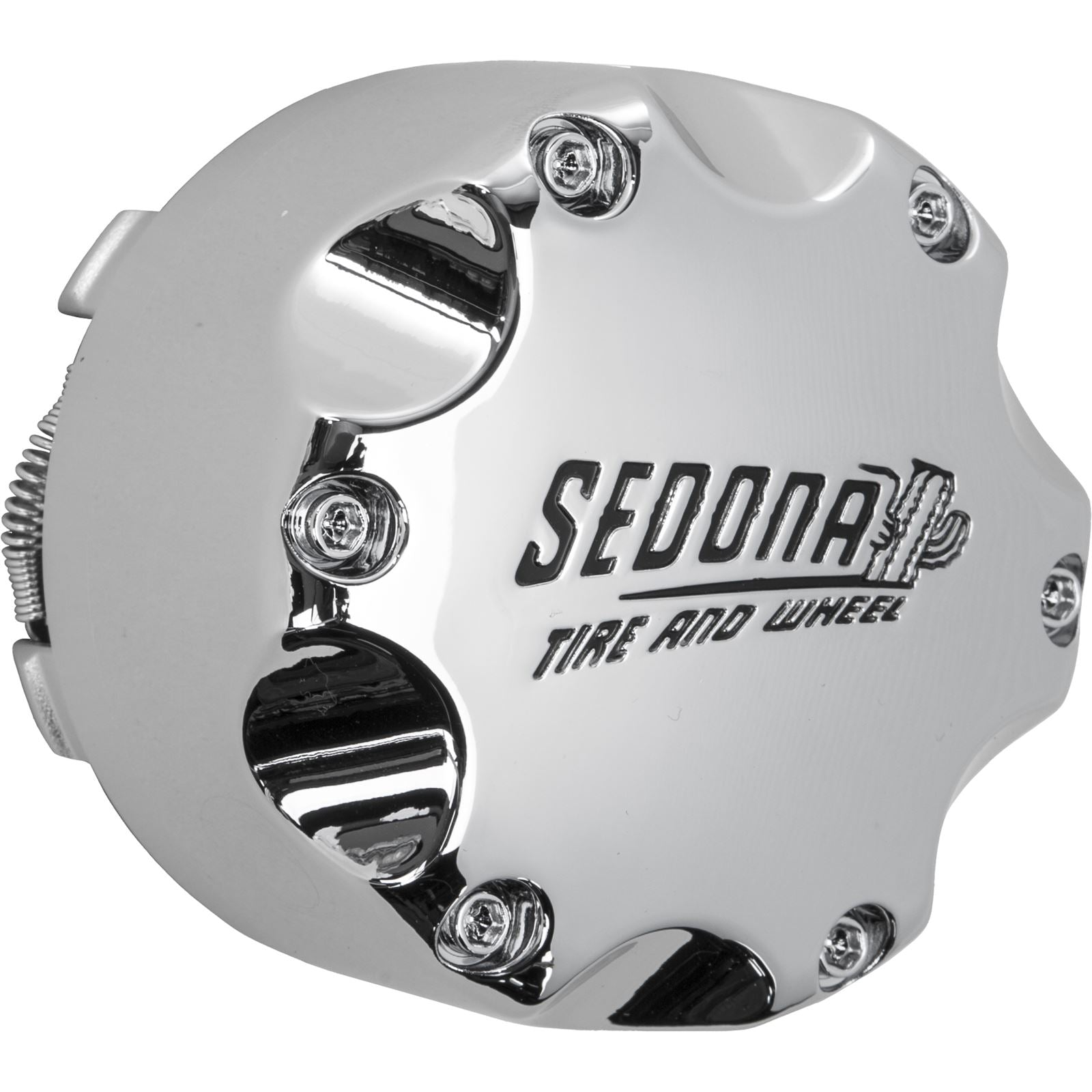 Sedona Wheel Cap Tall Chrome Fits Yamahaaha Viking CPS-C110-T_37263