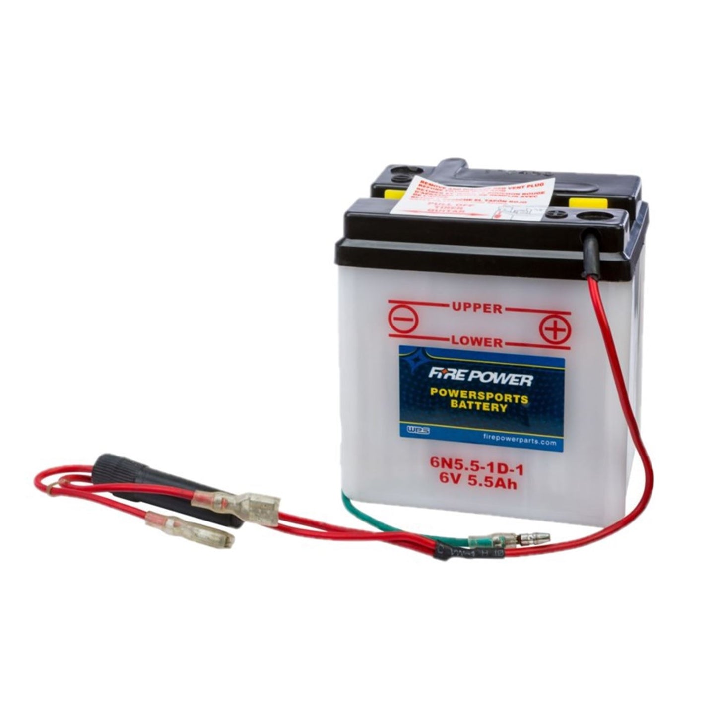 Fire Power Battery with electrolyte 6N5.5-1D-1 6V [MPN: 6N5.5-1D-1]_1519437