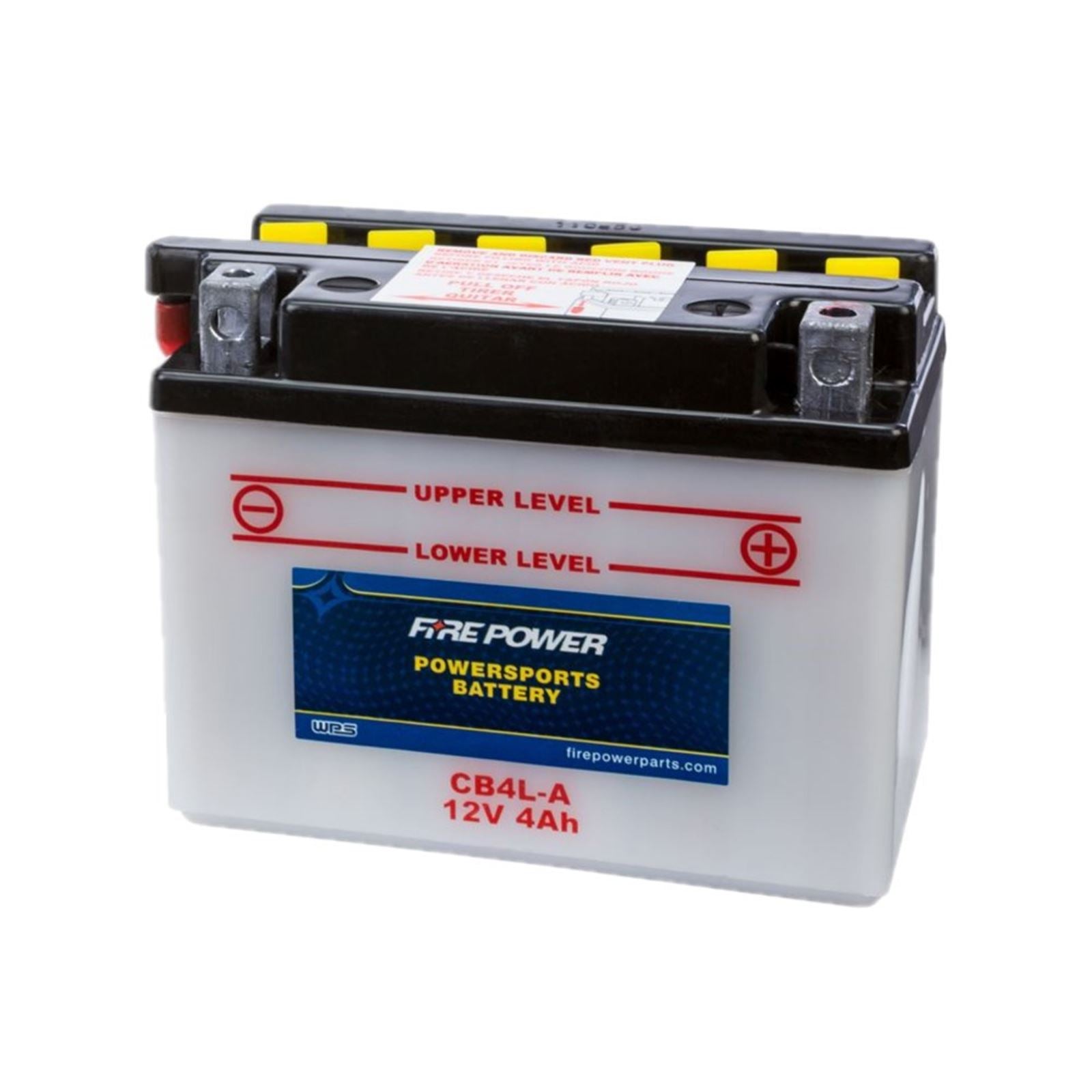 Fire Power Battery with Electrolyte CB4L-A - 12V Heavy Duty CB4L-A_1520041