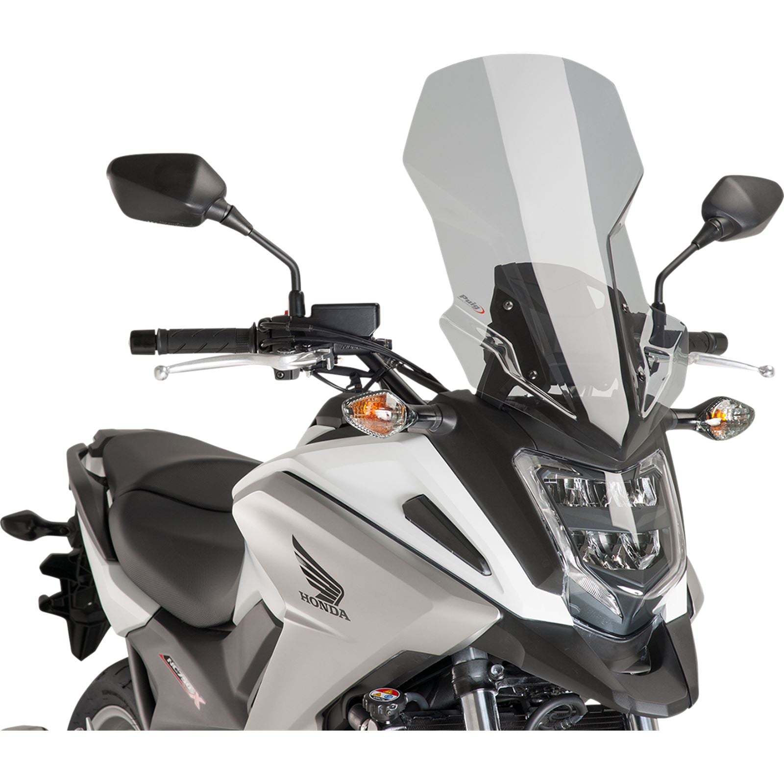 Puig Touring Windscreen - Smoke for Honda 8910H_461205