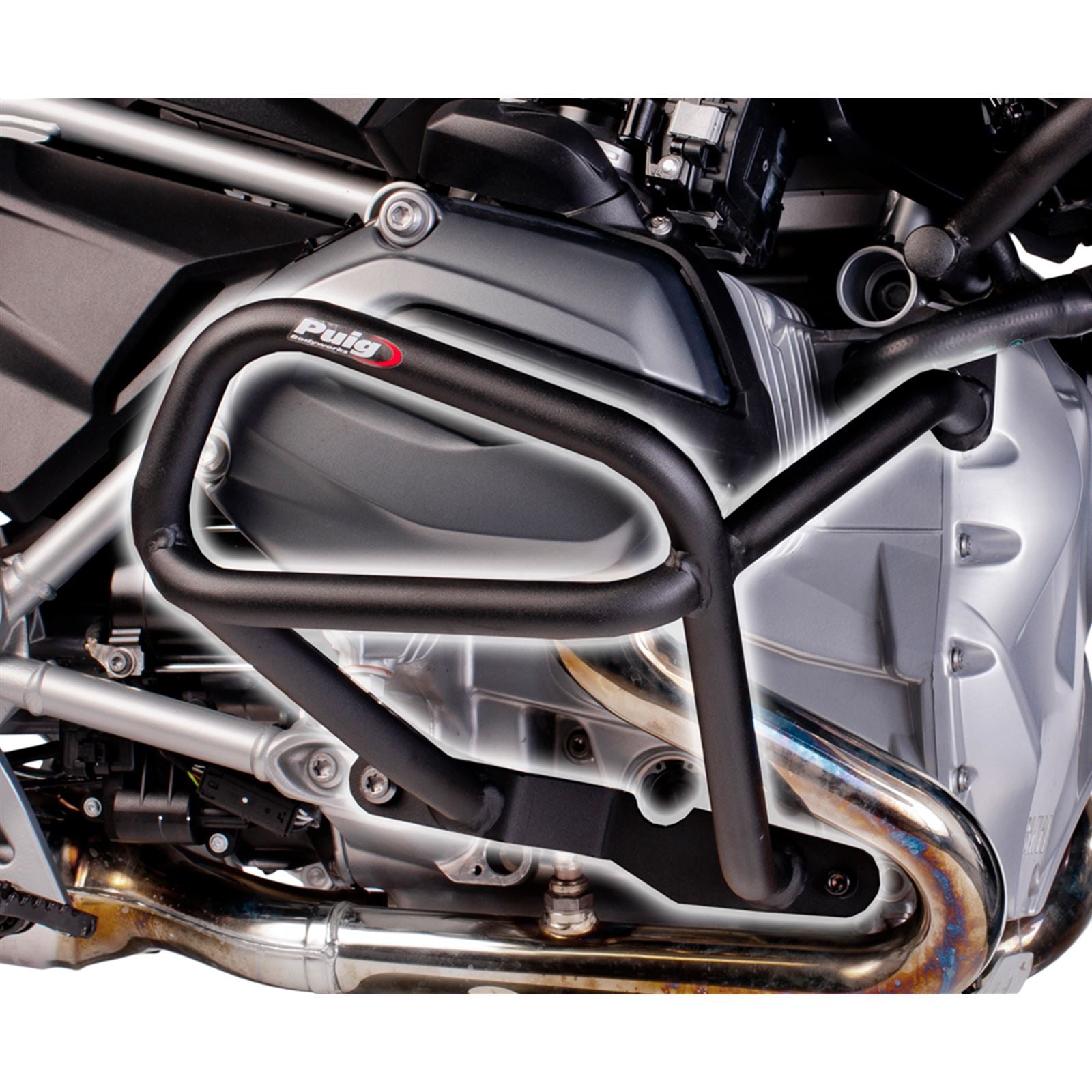 Puig Engine Guard R1200GS - Black [MPN: 7543N]_37379