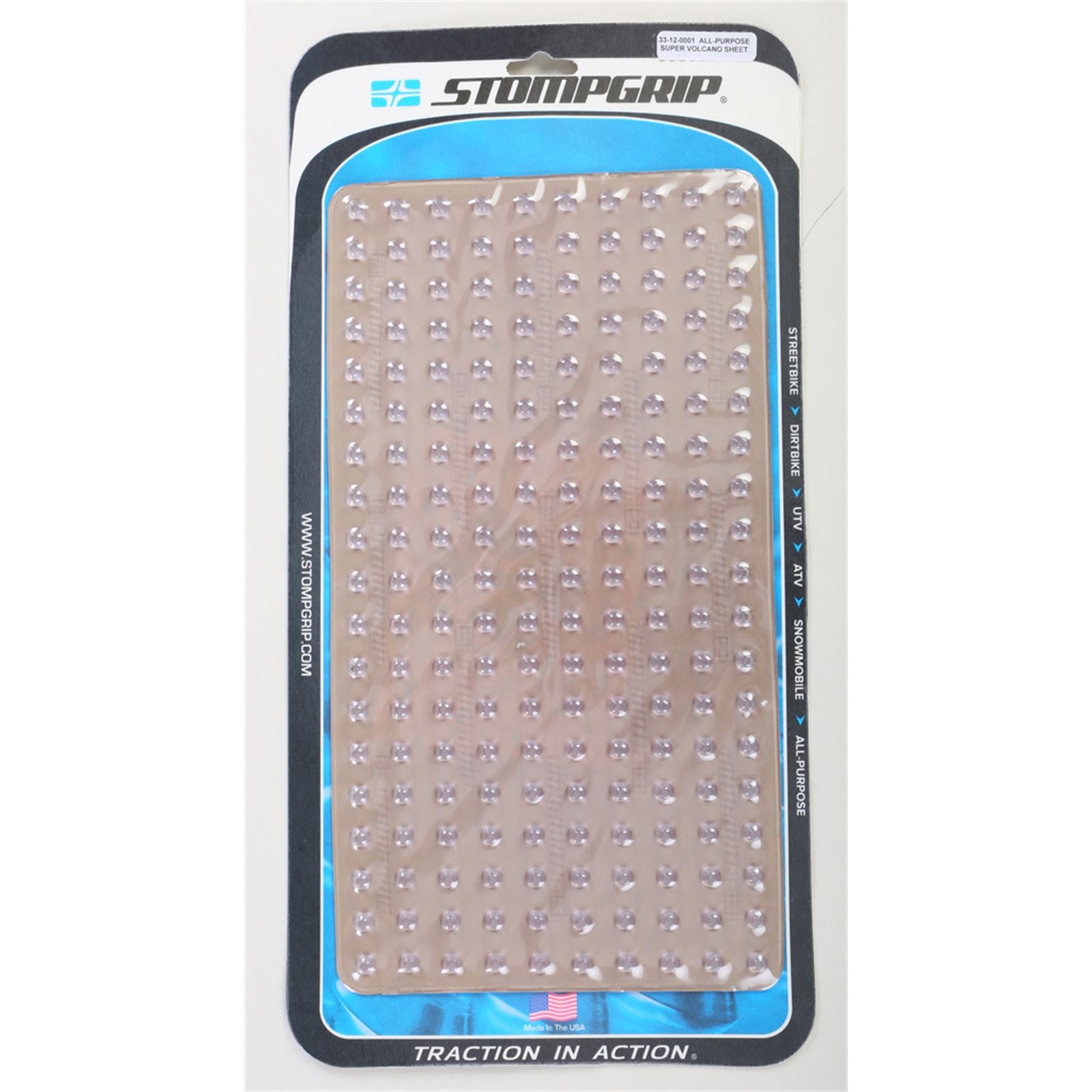 Stompgrip  Stomgrip Sheet Clear Super Volcano [MPN: 33-12-0001]_37688