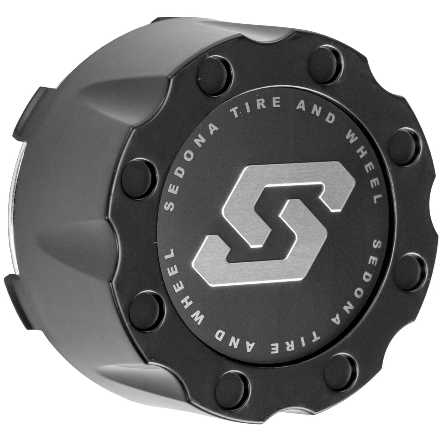 Sedona Wheel Cap Black Fits All Spyder & Badlands CP-A8-110B-S_37699