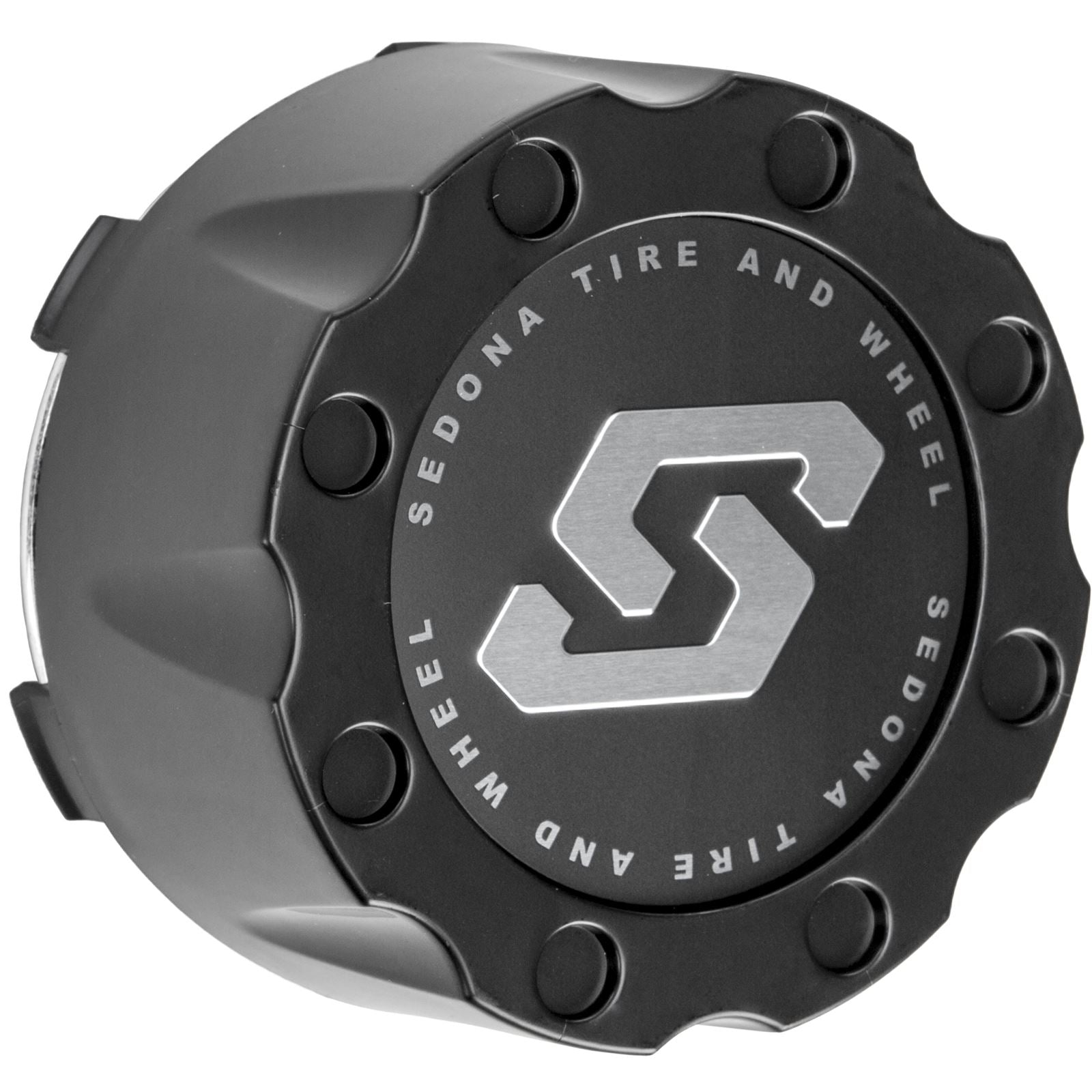 Sedona Wheel Cap Black Fits All Spyder & Badlands CP-A8-110B-S_37699