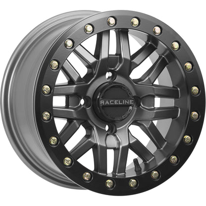 Raceline Ryno Beadlock 4/137 15x10 5+5 Gunmetal A91G-51037-55_37702