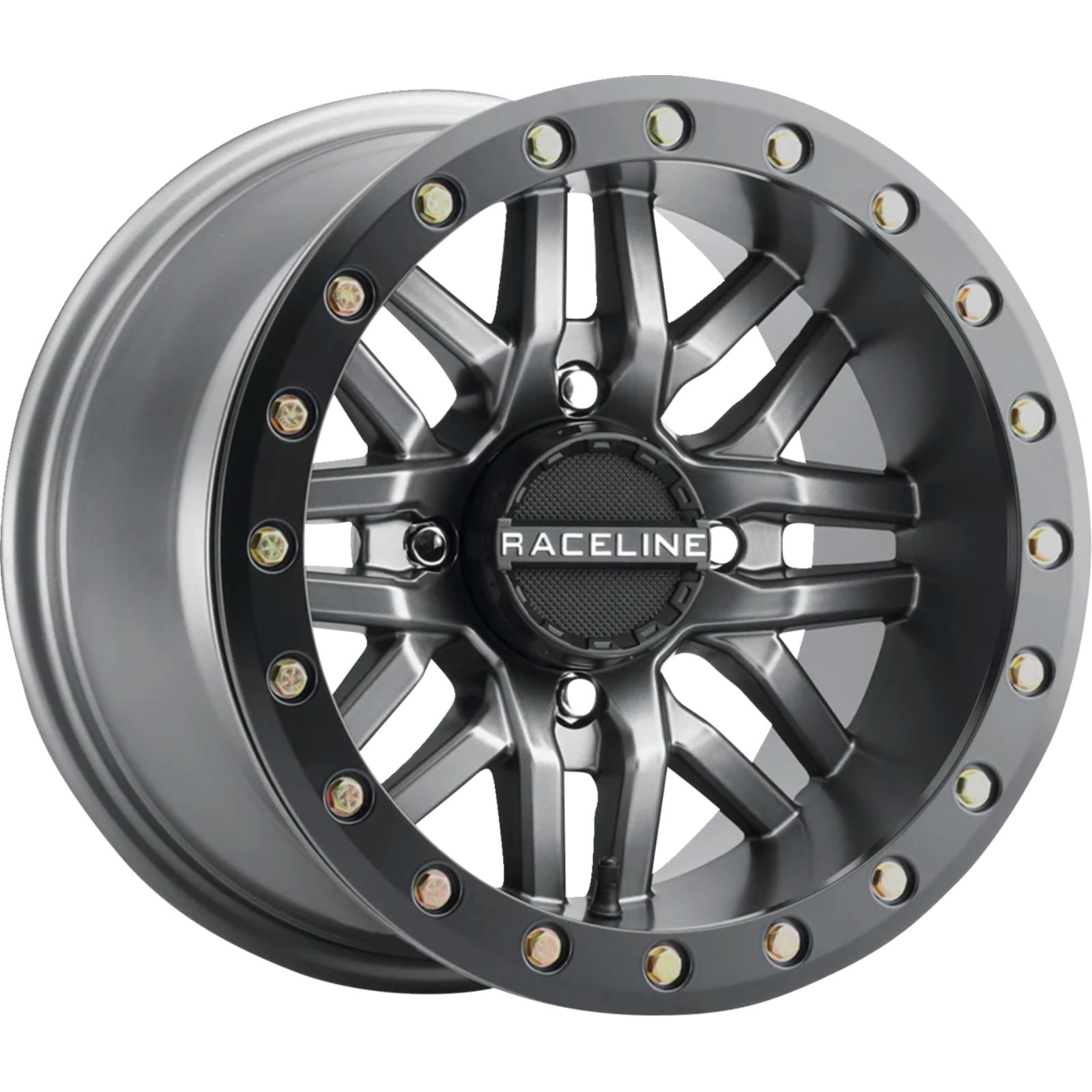 Raceline Ryno Beadlock 4/137 15x10 5+5 Gunmetal A91G-51037-55_1388448