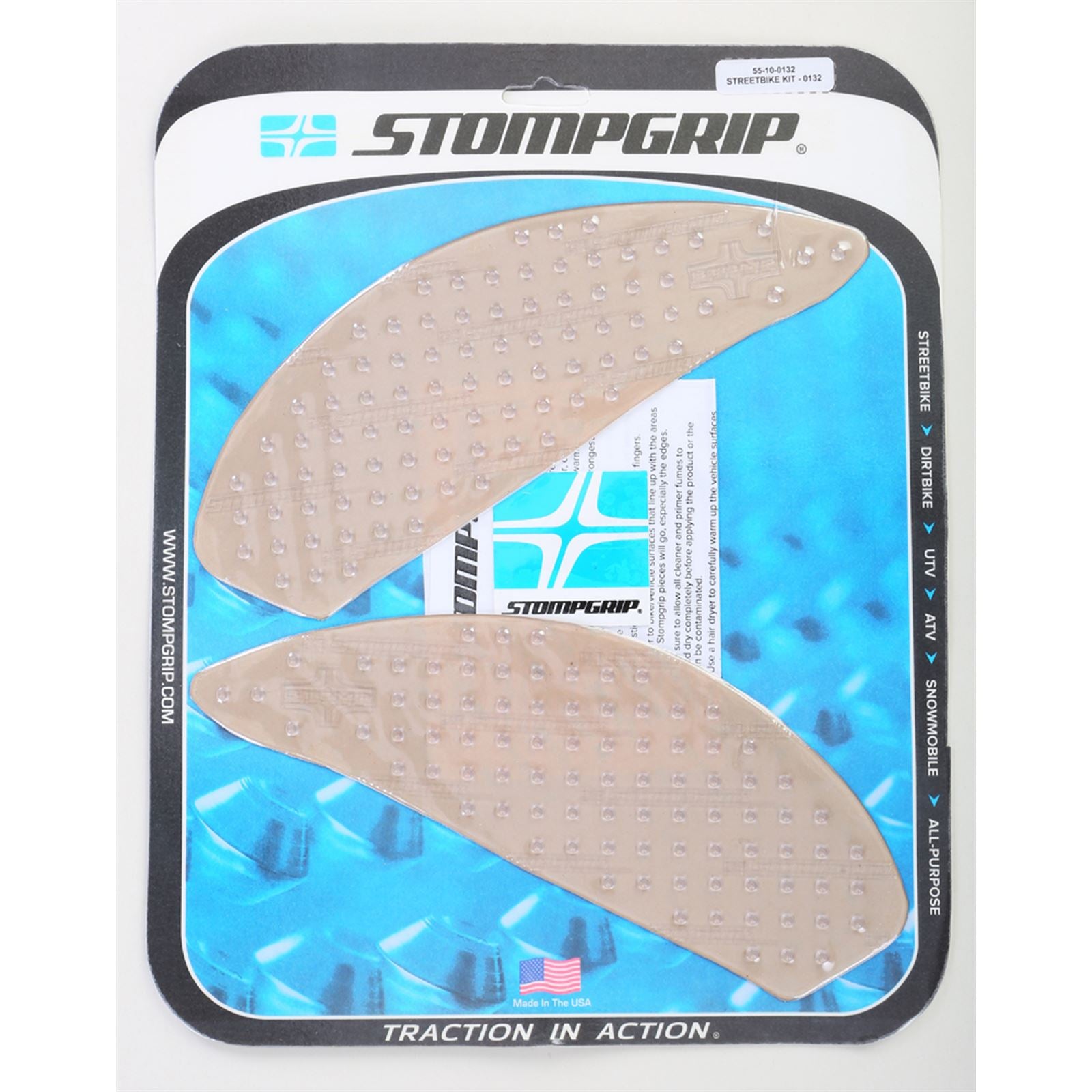 Stompgrip Tank Kit Clear HON/DUC [MPN: 55-10-0132]_37761