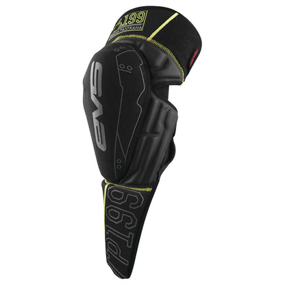EVS Sports TP199 Knee Guards Black/Hi-Vis  Youth [MPN: TP199K-BK-Y]_37765