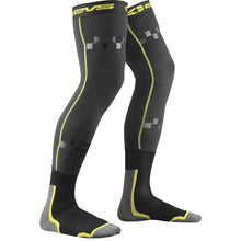 EVS Sports Fusion Socks Black/Hi-Vis  Small/Medium [MPN: FSN-HIVIZ-S/M]_37816