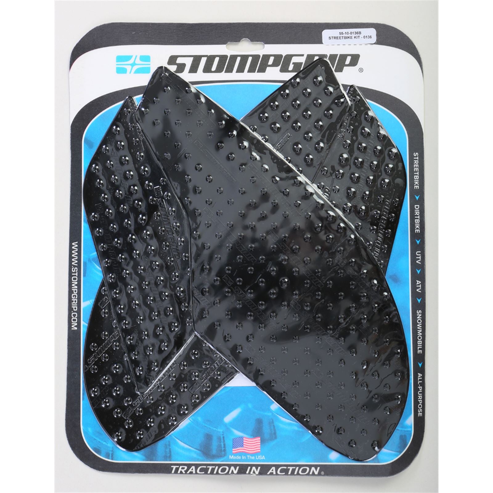 Stompgrip Street Traction Pad Black [MPN: 55-10-0136B]_37928