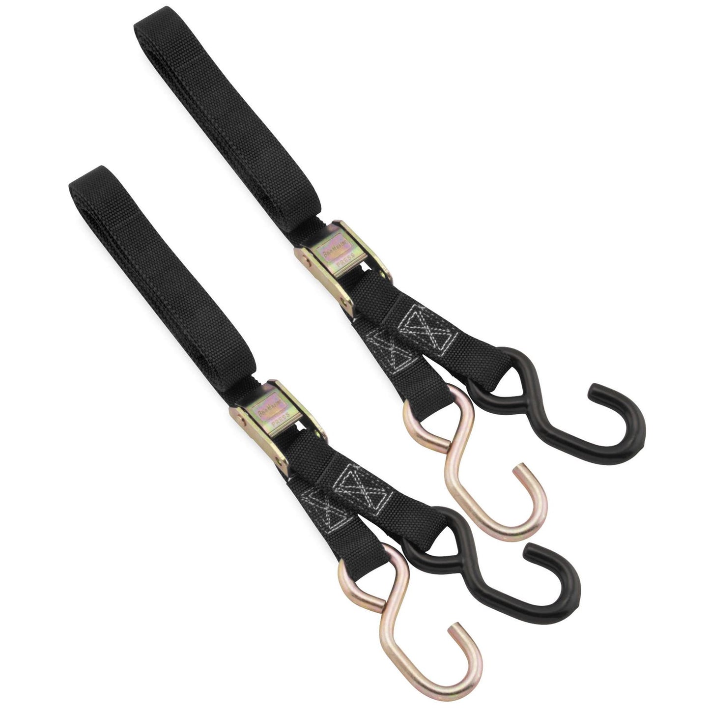 BikeMaster Standard Tie Downs and Bulk Tie Downs Black - 1'' x 72'' 100510-20_504010