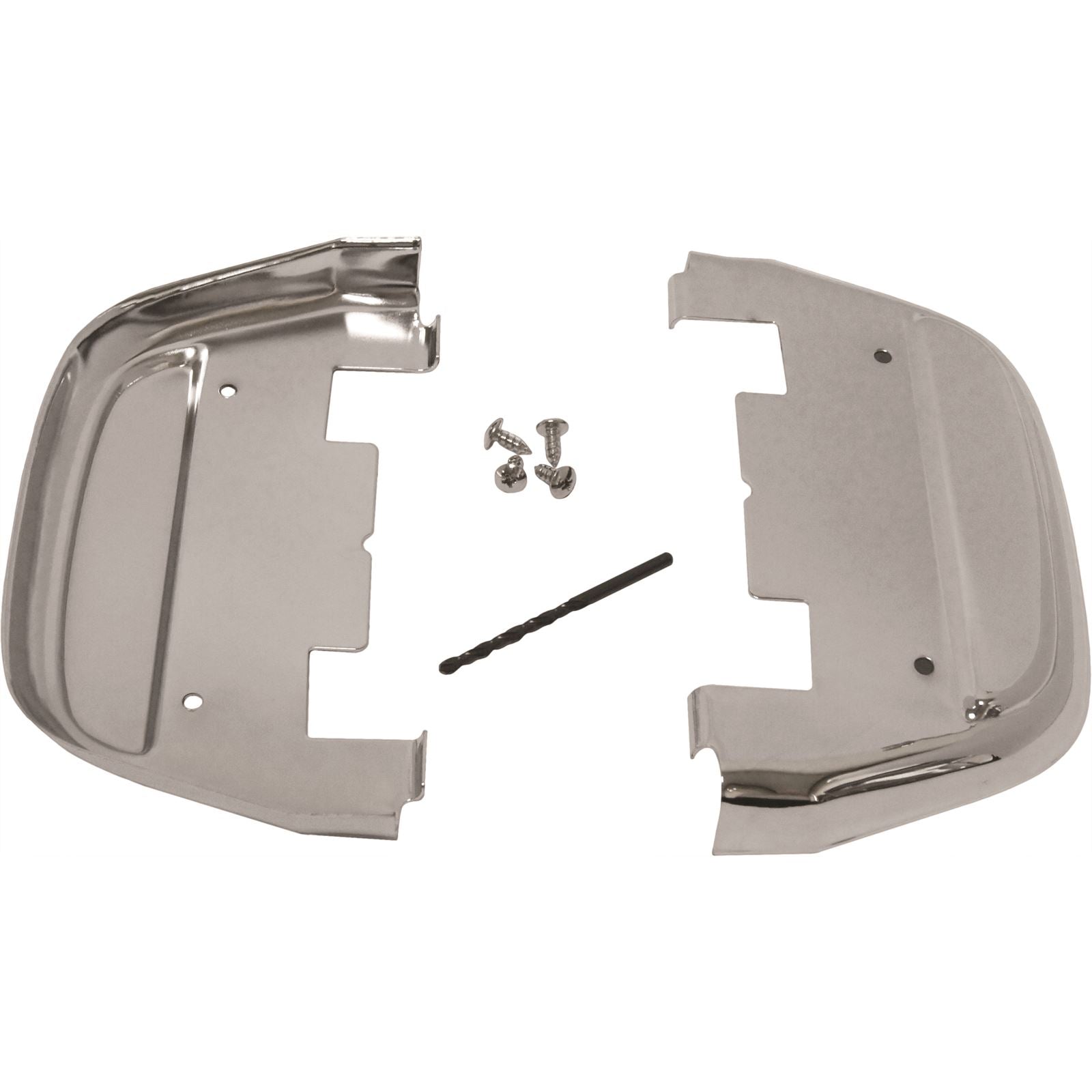 Harddrive Passenger Floorboard Cover Chrome  16-038_38252
