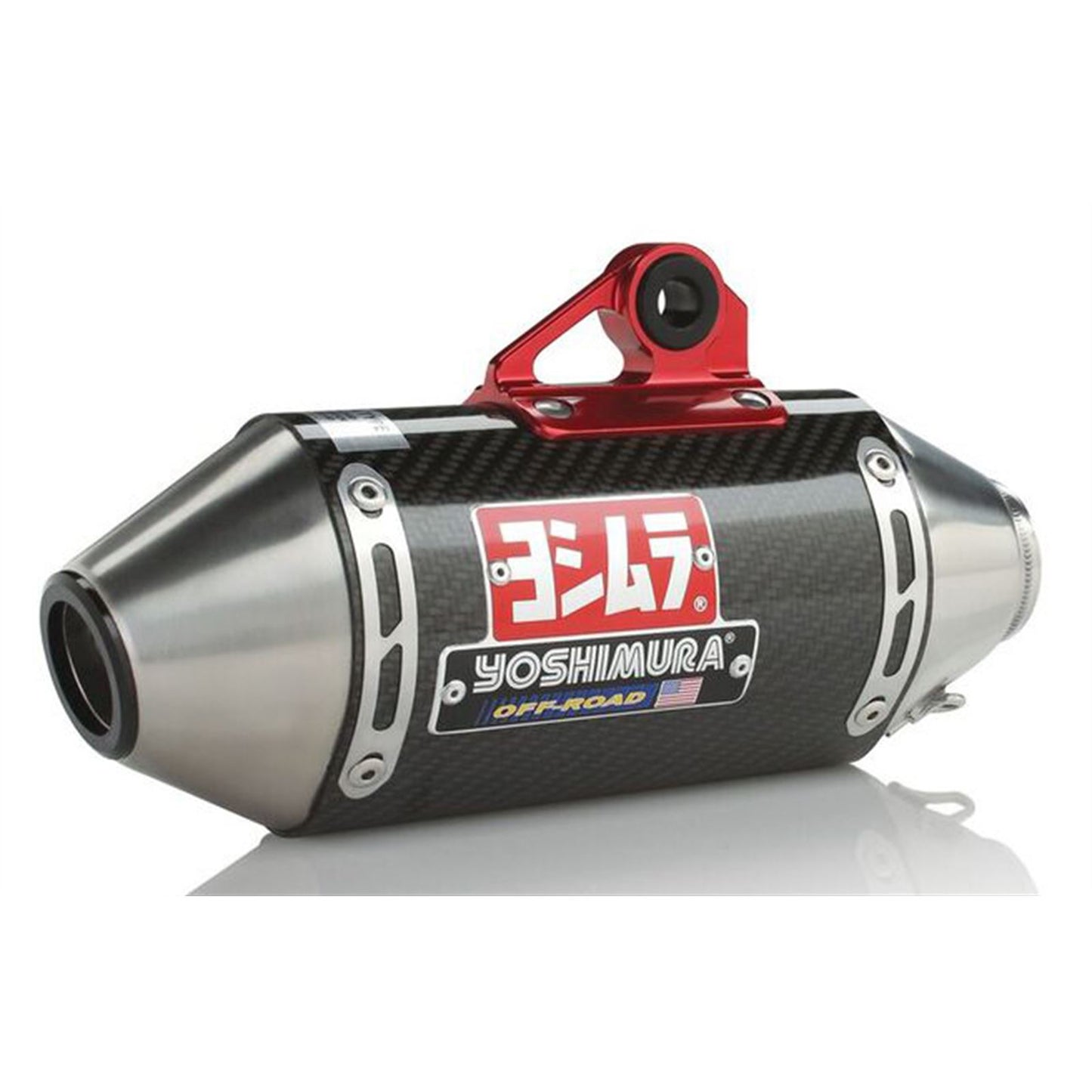 Yoshimura RS-2 Header/Canister/End Cap Exhaust System SS-CF 220500B250_38383