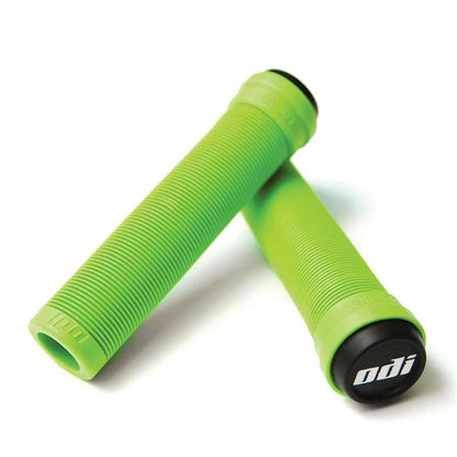 ODI Soft Longneck Flangeless Grips - 135mm - Green [MPN: F01SLN]_1110296