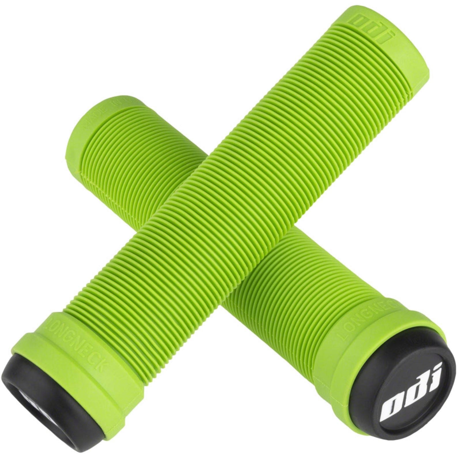 ODI Soft Longneck Flangeless Grips - 135mm - Green [MPN: F01SLN]_1193040