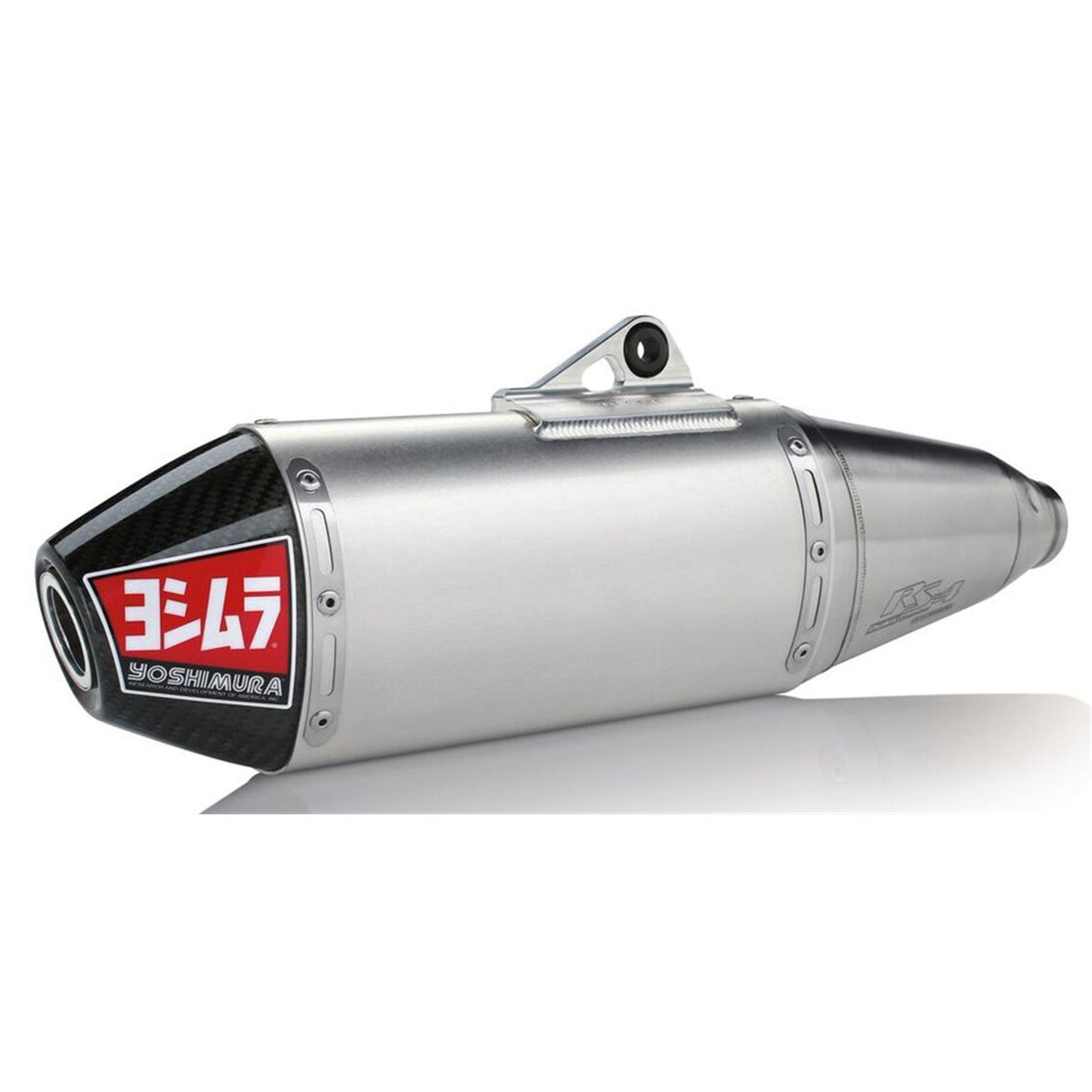 Yoshimura RS-4 Header/Canister/End Cap Exhaust Slip-On SS-AL-CF 234812D321_38779