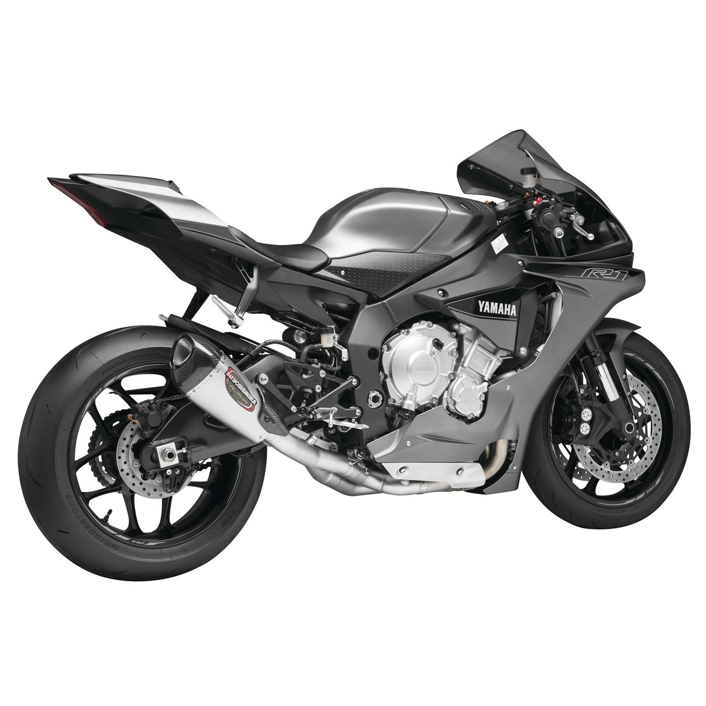 Yoshimura Alpha-T Race Exhaust Slip-On SS-SS-CF Works 13141CP520_38905