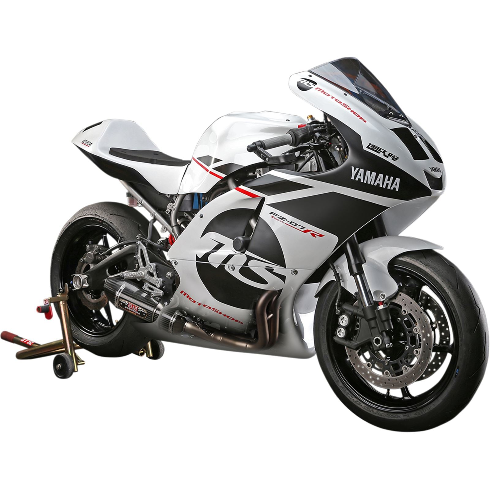 Yoshimura R-77 Race Exhaust Full-System SS-CF-CF 13700AJ220_500385