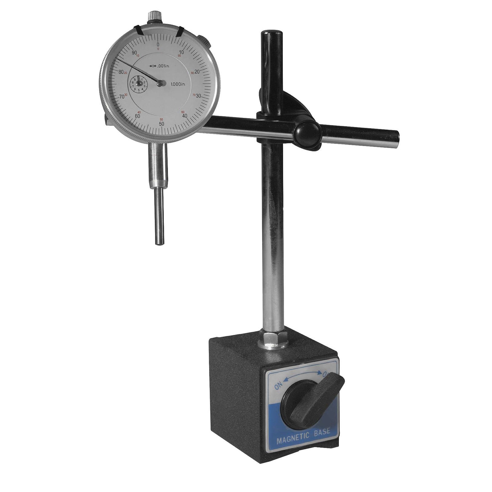 K&L Dial Indicator Gauge with Magnetic Base 35-8421_38965