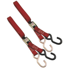 BikeMaster Standard Tie Downs and Bulk Tie Downs Red - 1'' x 72'' 100500-20_504009