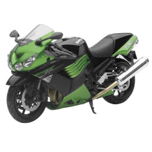 New-Ray Toys Replica 1:12 Scale Sport Bike - Kawasaki ZX-14 - Green 57433B_39361