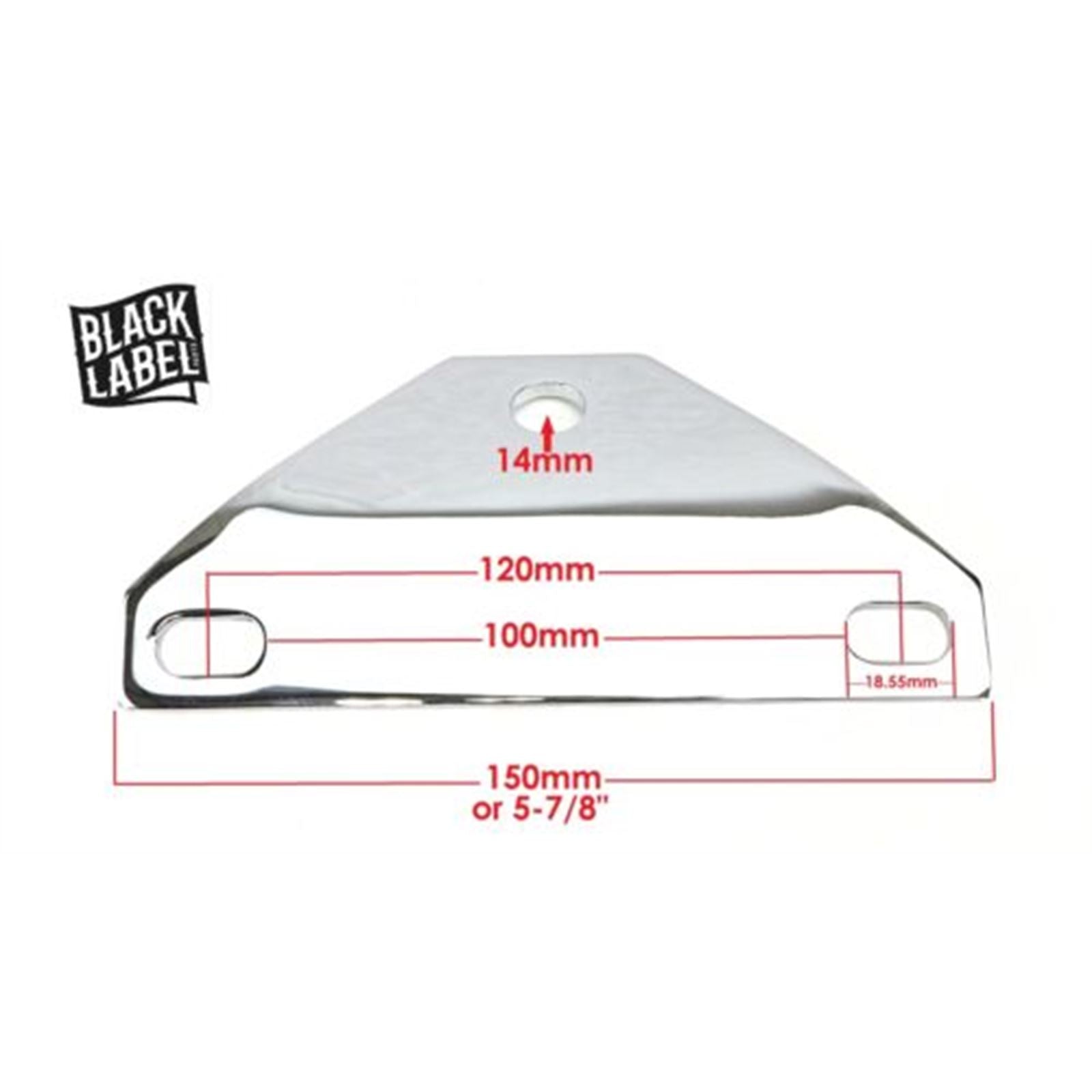 2FastMoto Chrome Headlight Bracket For HD OPEN BOX [MPN: 30-866 / 820-51700 / 12-519]_1881960