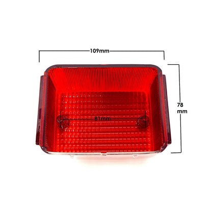2FastMoto Tail/Brake Light Lens for Yamaha Riva Razz Zuma [MPN: 1m8-84521-40 / 1m8-84521-60]_636919