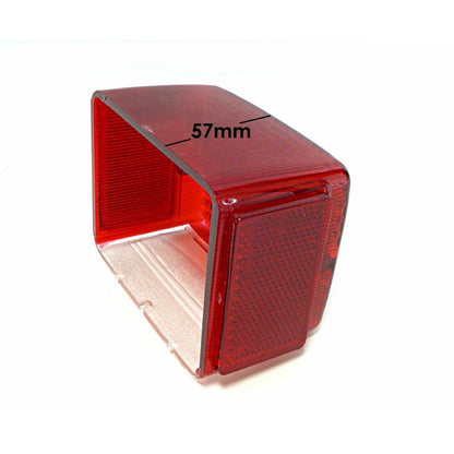 2FastMoto Tail/Brake Light Lens for Yamaha Riva Razz Zuma [MPN: 1m8-84521-40 / 1m8-84521-60]_636923