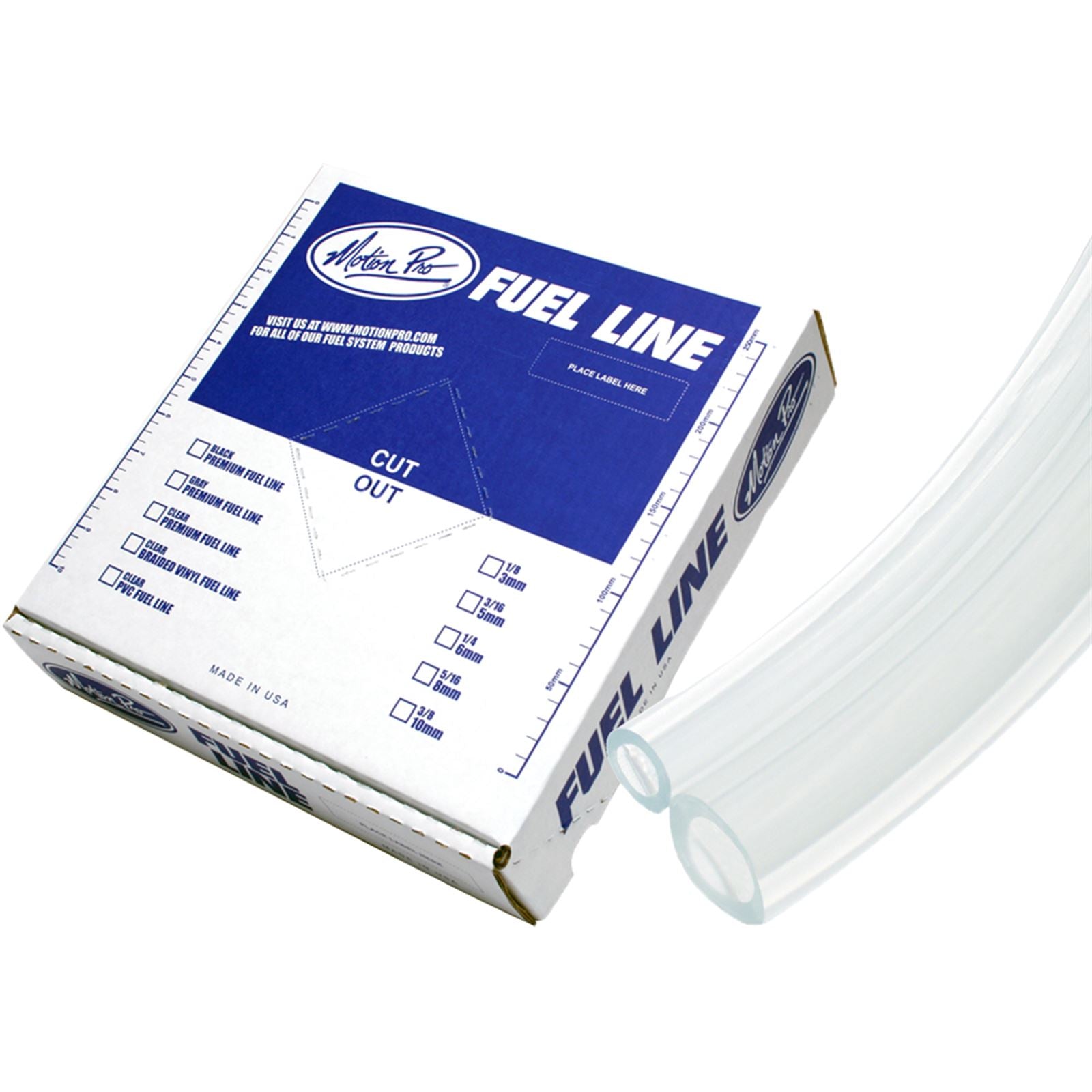 Motion Pro Clear Vinyl Fuel Line 3/16" [MPN: 12-0001]_39705