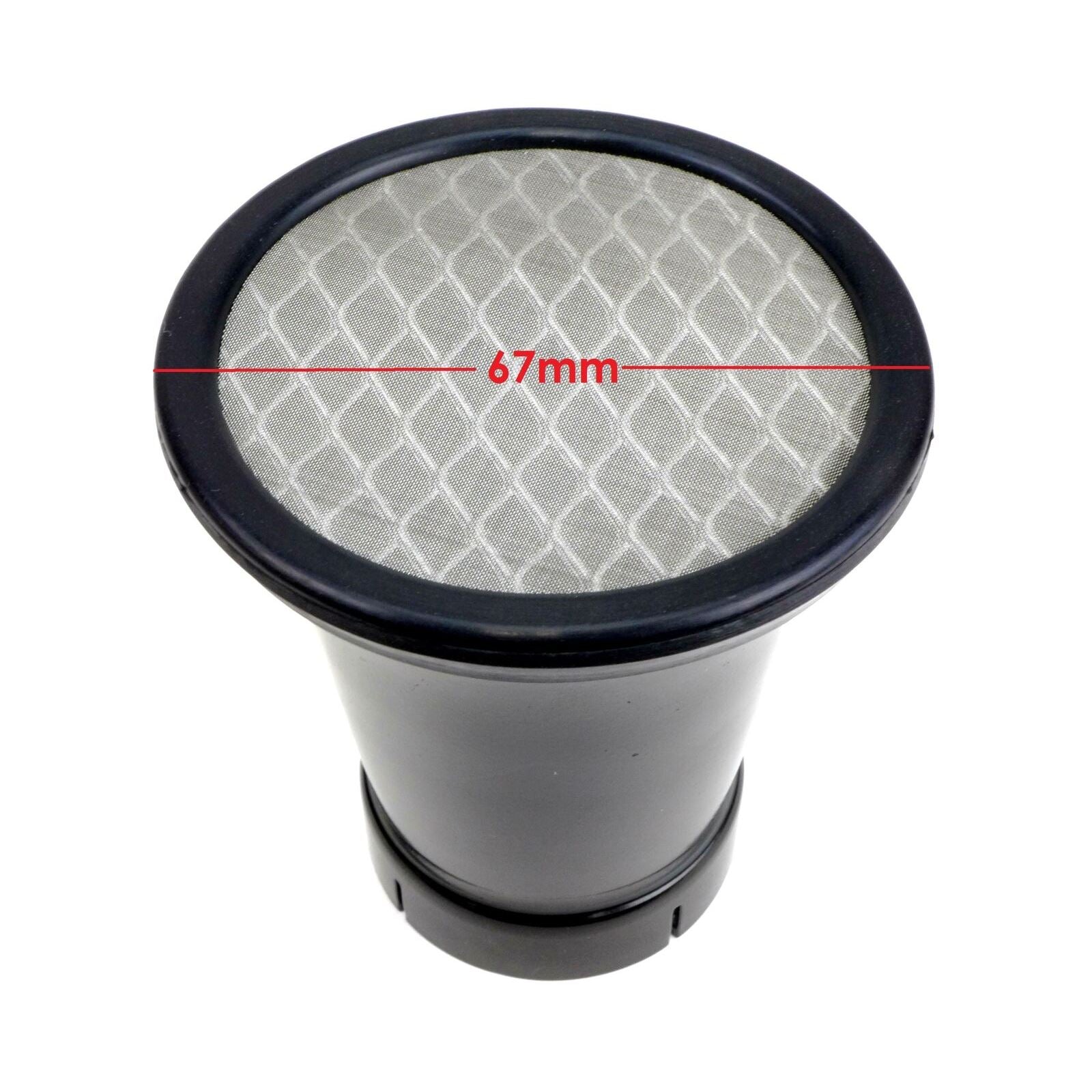 2FastMoto Black Aluminum Velocity Stack 50mm x 62mm Trumpet Style RY-VS50B_630045
