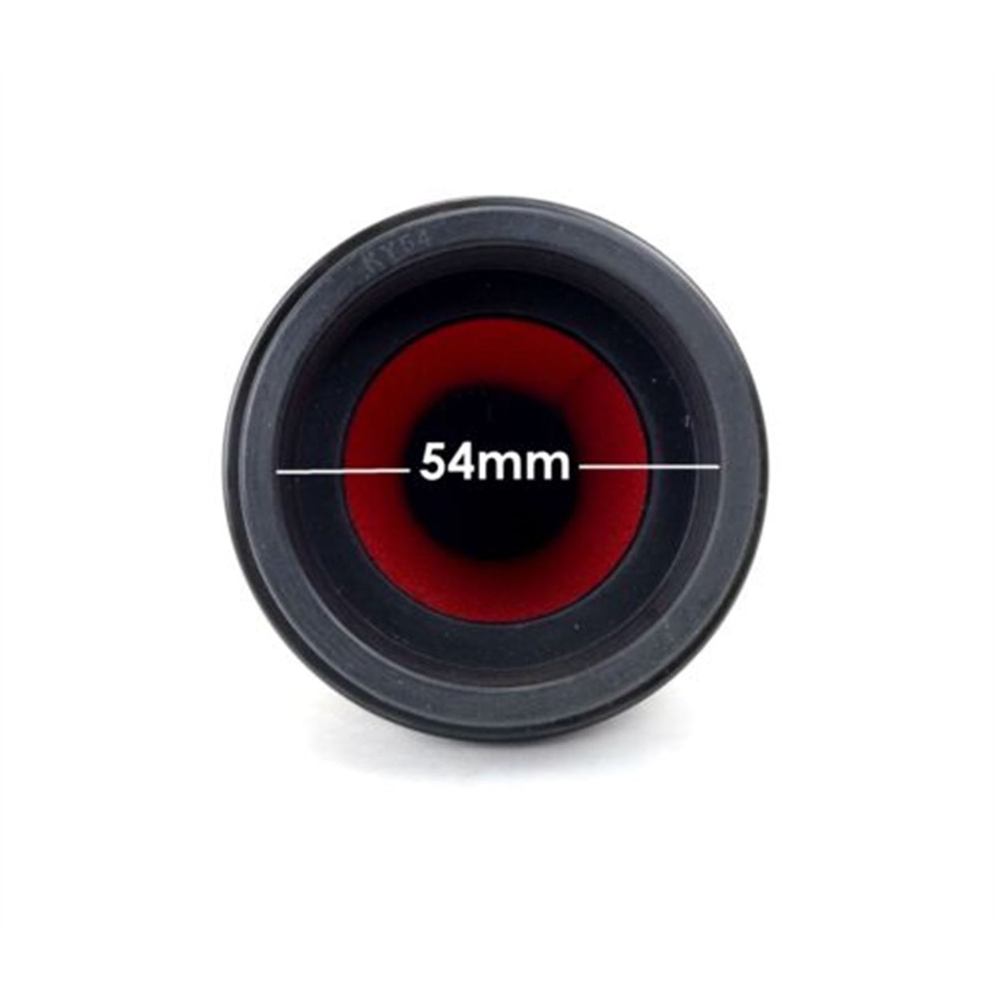 2FastMoto Round 54MM Red Foam Black Body Tapered Air Filter  25-38027_667619