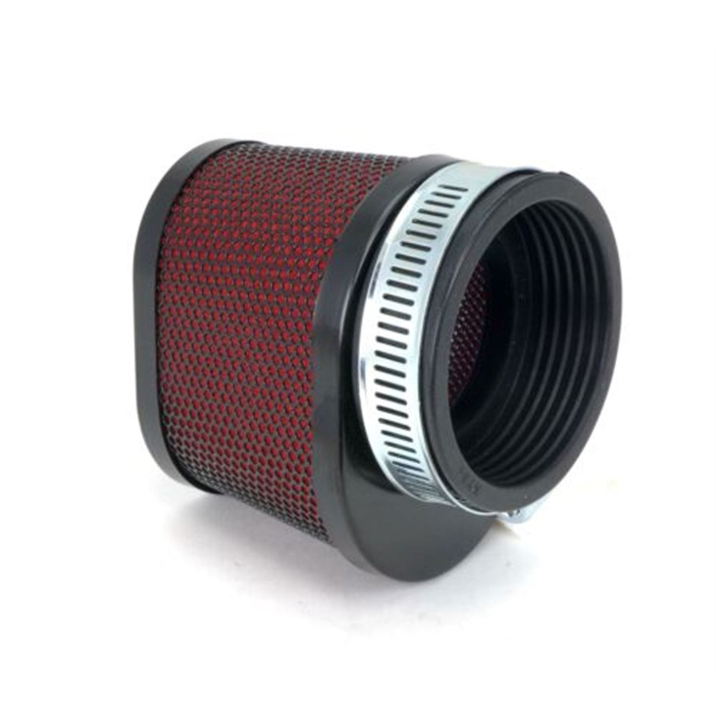 2FastMoto Pod Air Filter 45mm Oval Black Body/Cap with Red Foam  25-38036_632725