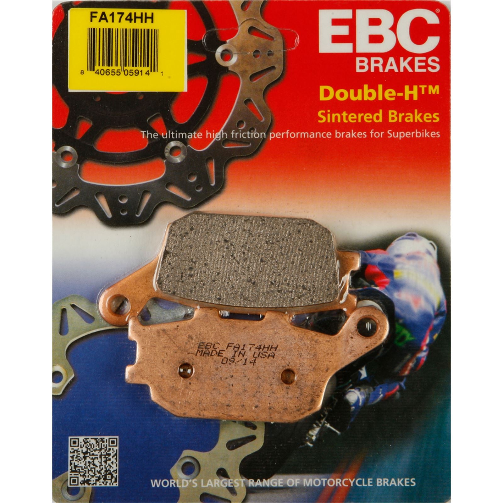 EBC Brakes HH Brake Pads - FA174HH FA174HH_39718