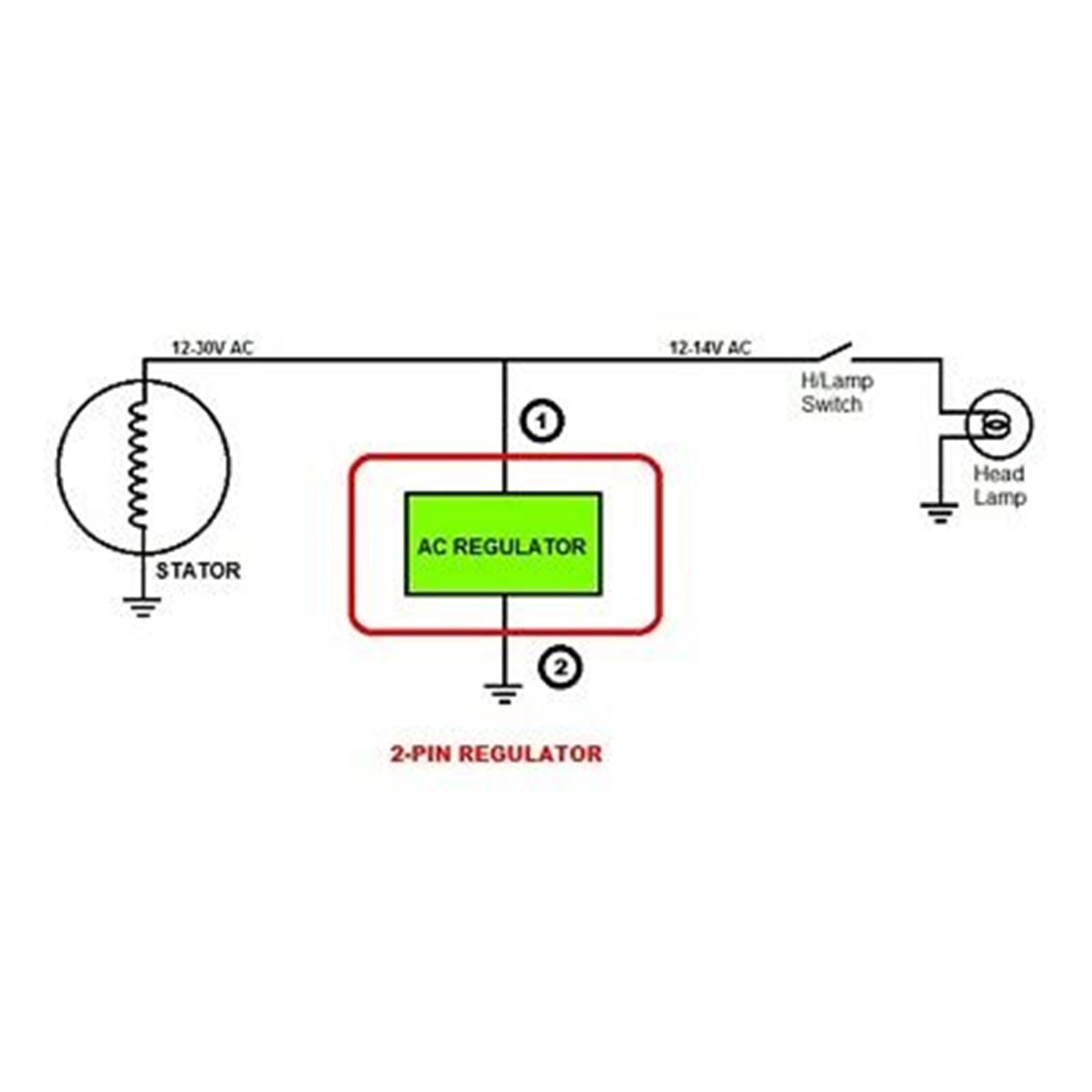 2FastMoto Snowmobile Voltage Regulator 12V for Manual Start Ski-Doo & Moto-Ski K01-154-15_895513
