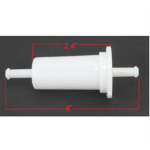 2FastMoto  In-Line Fuel Filter Nylon 4" Long for 1/4"  & 7/32" Fuel Line  07-243_635446