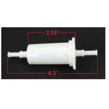 2FastMoto  In-Line Nylon Fuel Filter 4.3" Long for 3/16" or 1/4" Line  07-243-01 / 12-1148_629842