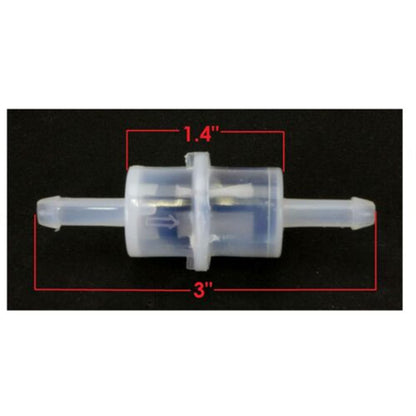 2FastMoto Walbro Style In-Line Fuel Filter High Flow 3/16" - 1/4" Line 0109-579_630085