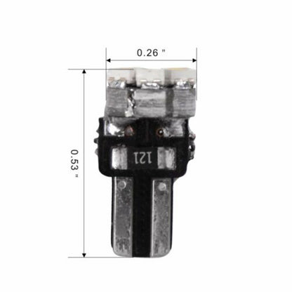 2FastMoto Speedometer/Tachometer 12 Volt 3-LED Instrument Bulb T5 Base Pure White 44-T5-3_631478