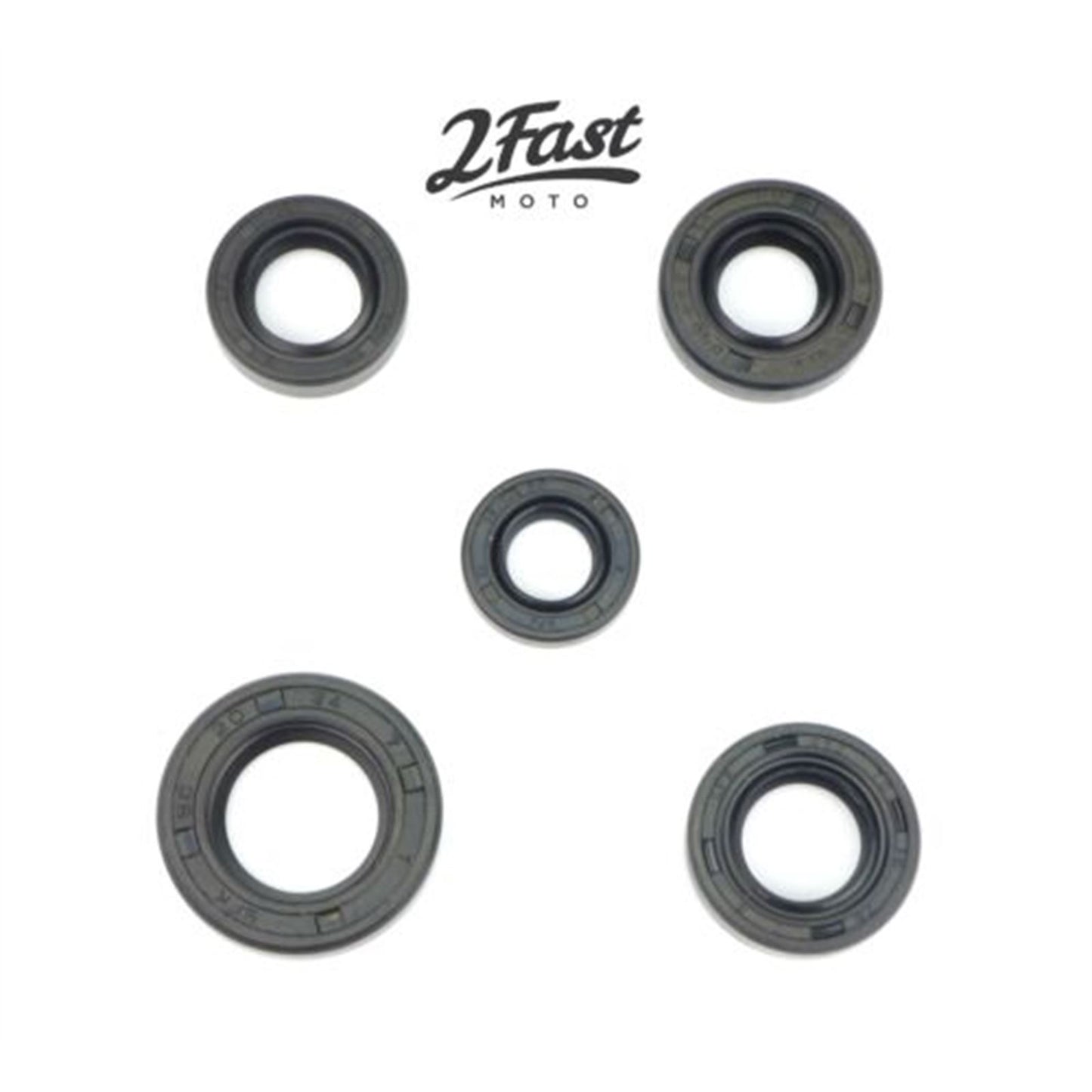 2FastMoto Engine Oil Seal Kit 5-Pieces for Honda XL125, XL125S  1979 - 1985  91206-286-013_629338