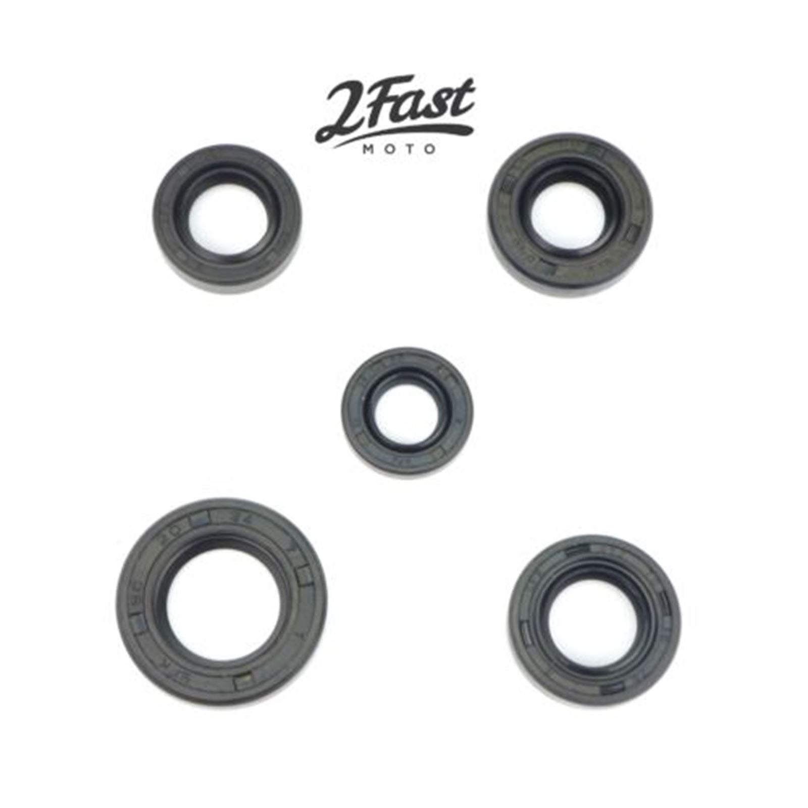2FastMoto Engine Oil Seal Kit 5-Pieces for Honda XL125, XL125S  1979 - 1985  91206-286-013_629338