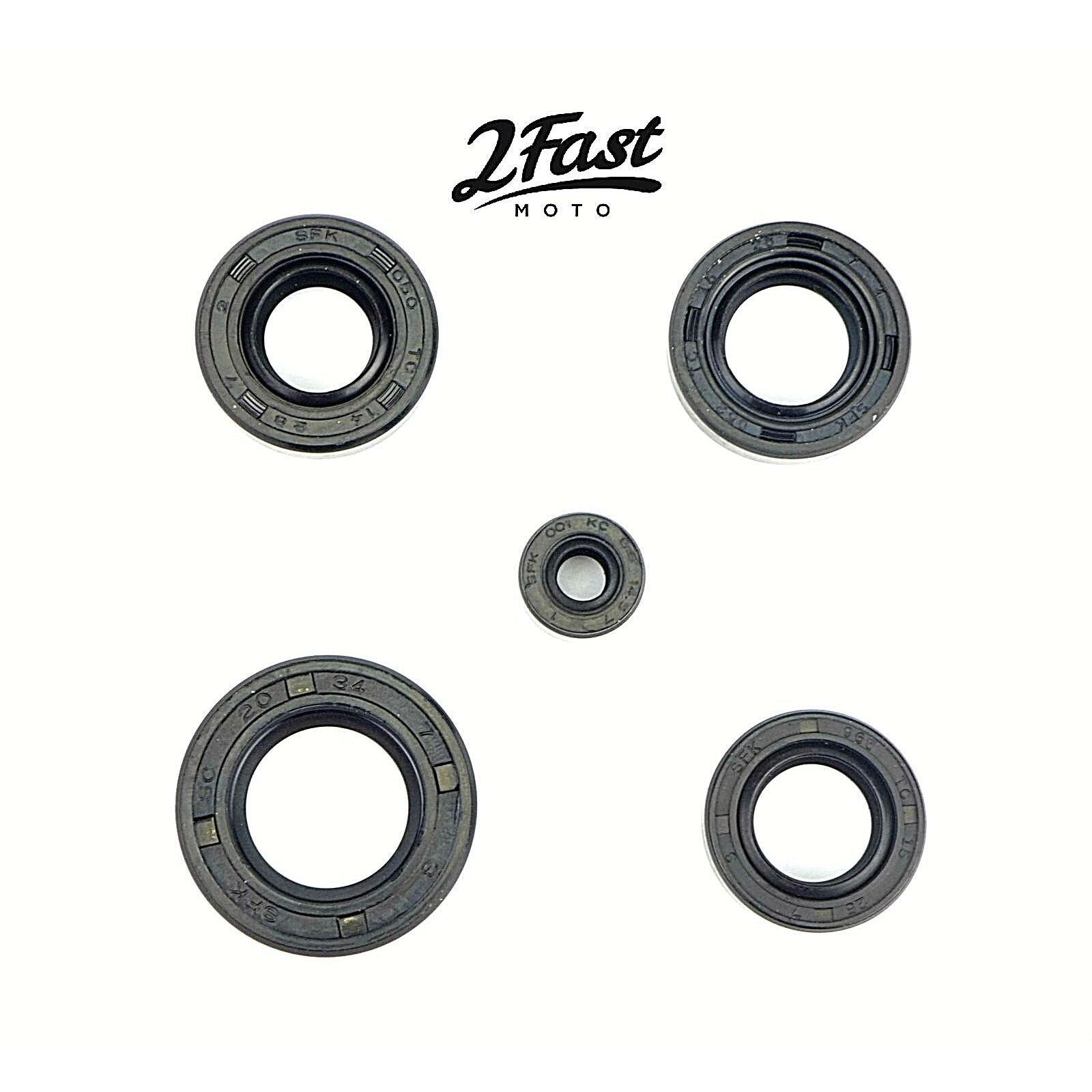 2FastMoto Engine Oil Seal Kit 5-Pieces for Honda XL125 - 1974 - 1975  22-60120_632774