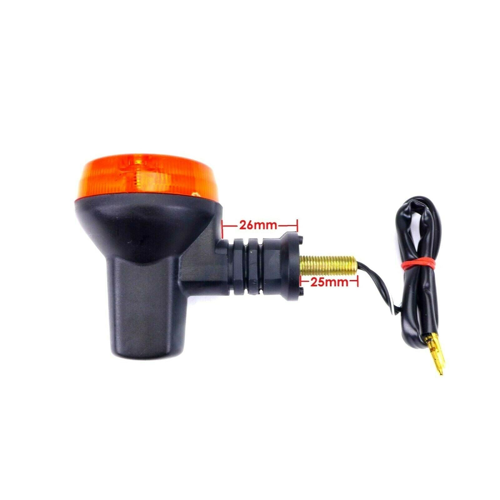 2FastMoto Short Stem Turn Signal For Kawasaki KLR650 - KL650 87-07 [MPN: 23037-1204 / 23037-0055]_629985