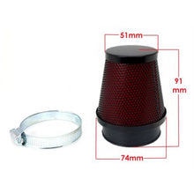 2FastMoto Pod Air Filters 54mm Round Tapered Black Body & Cap 2 Pack 25-38027x2_670566