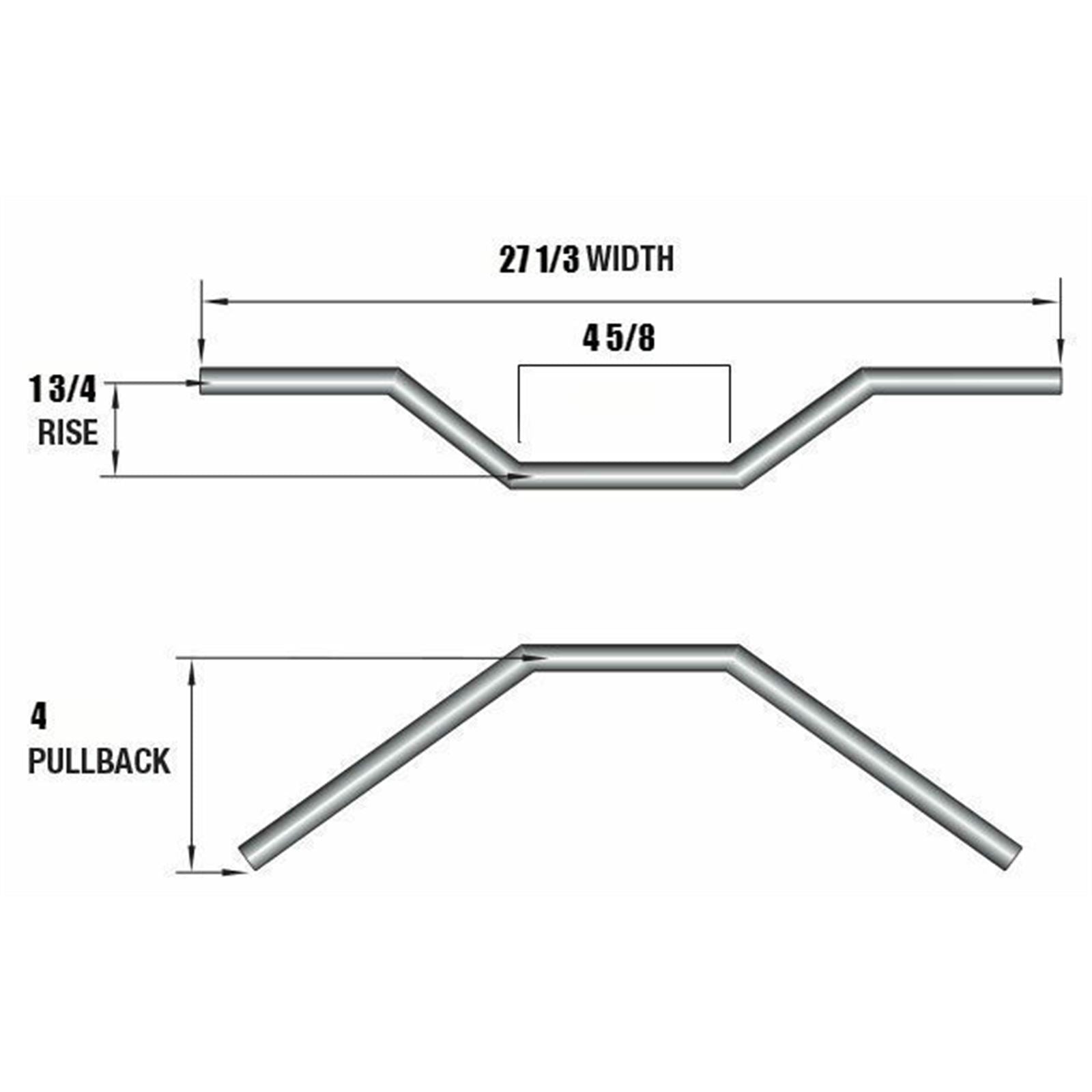 2FastMoto Handlebar for Honda CB400F Supersport 75-77 23-93142 / 53100-377-000_663028