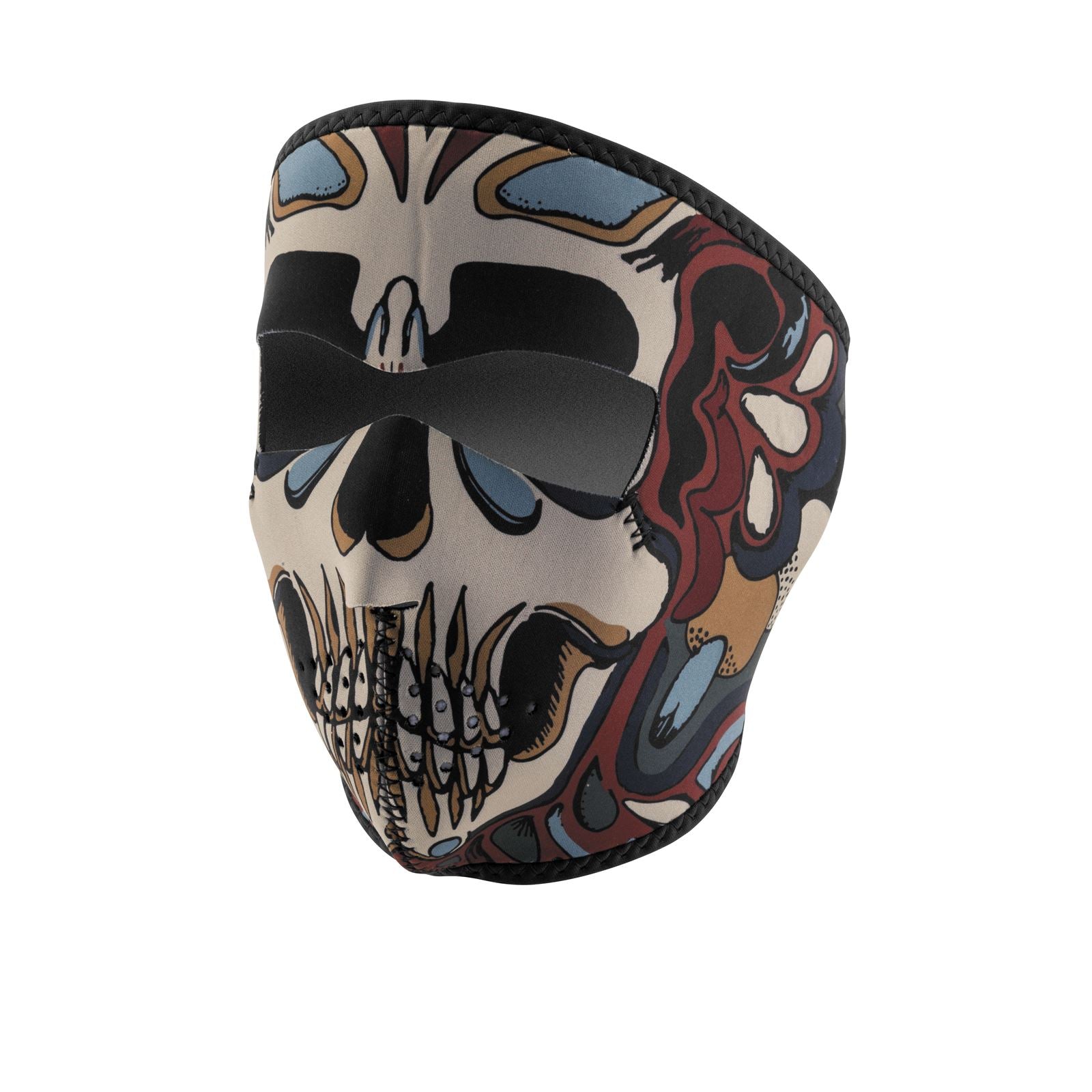 Zan Neoprene Full Face Psychedelic Skull [MPN: WNFM179]_39818