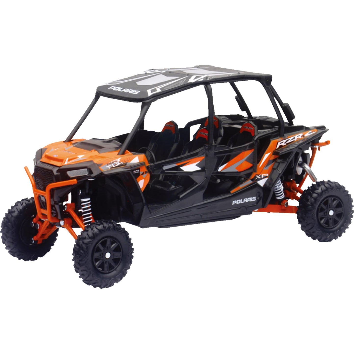 New-Ray Toys Replica 1:18 UTV Polaris RZR 4 Turbo XP - Orange 57843A_1385827